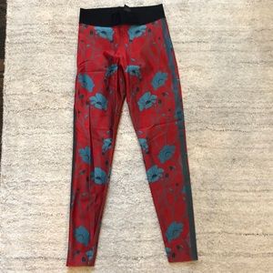 Floral Soulcycle ultracor leggings